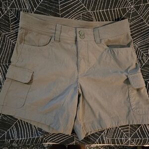 Eddie Bauer Olive Green Cargo Shorts